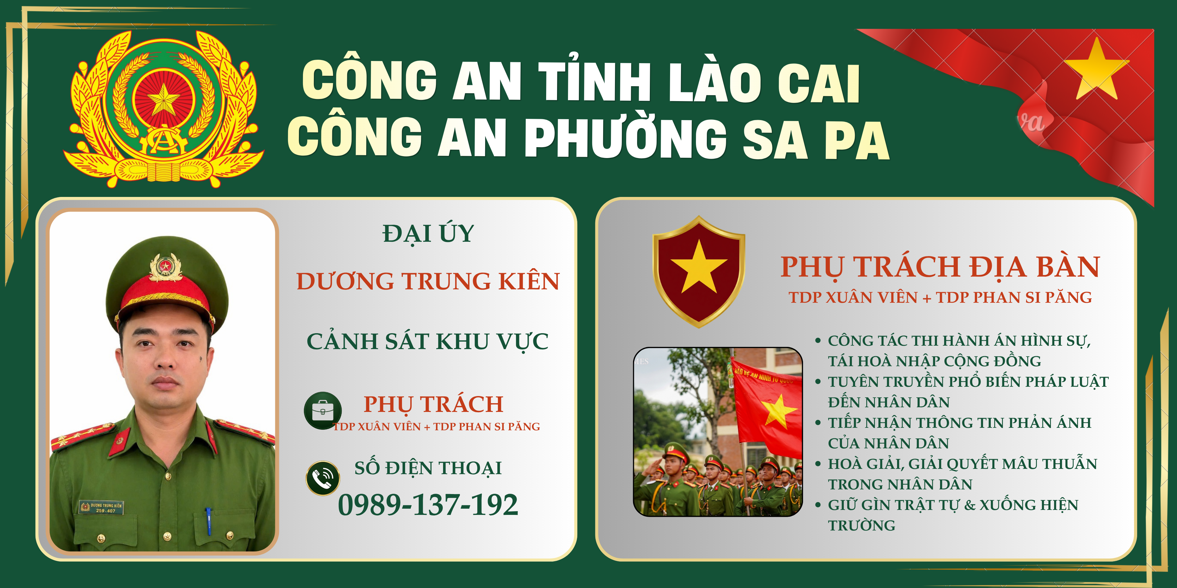 Cảnh sát khu vực — Gọi 0989.137.192